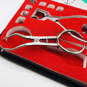 Meilleur prix, kits de damiers en caoutchouc manuels en acier inoxydable, instruments dentaires avec poignée ergonomique, nouvelle arrivée - Product Image 4