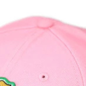 Casquette de baseball rose brodée, ajustable, à visière incurvée, avec patch de crête coloré, pour styles décontractés, outdoor et streetwear - Product Image 4