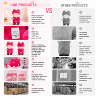   Tenues de poupée à porter, figurines en boîte mystère, ensembles décontractés mignons, tissu de haute qualité, unisexe, DIY