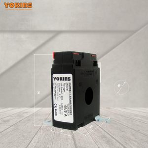Transformador de Corriente YOKINS SR21 60/5A, CT de 60A con Encapsulación de Policarbonato y Diseño Rectangular Compacto - Product Image 3