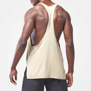100% Cotton Y-Back Tank Top for <b>Men</b> Quick Dry <b>Stringer</b> <b>Vest</b> for Fitness Gym Training Workout Muscle Shirt <b>Stringers</b> Plus Size - Product Image 6