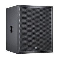 Subwoofer actif LS3 série LS de 18 pouces, 4 ohms, avec boîtier en bois, design sur pied, connectivité XLR, garantie de 3 ans