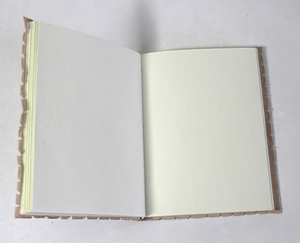 Cuaderno de Papel de Algodón Reciclado Hecho a Mano, Estilo Bohemio Personalizado, Diario de Cuero de Cabra para Negocios, Oficina y Trabajo - Product Image 3