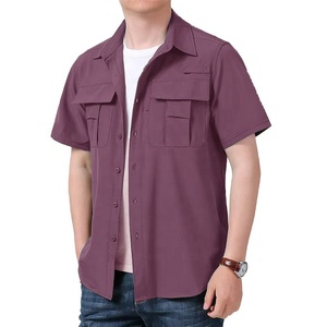 เสื้อเชิ้ตสำหรับล่าสัตว์และตกปลาแบบใหม่สำหรับผู้ชาย ปรับขนาดได้ ดีไซน์หรูหรา สินค้าสั่งทำโลโก้ได้ เสื้อผ้าสตรีทแวร์สำหรับผู้ชายและผู้หญิง - Product Image 1