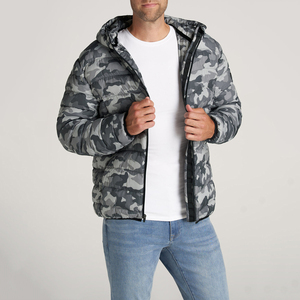 Men's XL Long Winter <b>Jacket</b> High Street Best Seller Custom Logo Zip Closure Waterproof Polyester Puffer <b>Fleece</b> Stand for Outdoor - Product Image 1