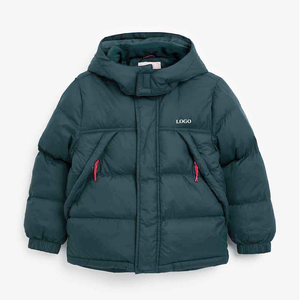 Chaqueta Acolchada para Niños Pequeños, Unisex, de Invierno, Impermeable, Resistente al Viento, Transpirable, Ecológica, con Dibujos Animados en la Parte Delantera - Product Image 1