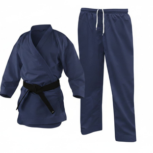 Uniforme de karaté en couleur unie, logo personnalisé, tissu en coton à séchage rapide, combinaison de karaté de haute qualité, extensible, léger, arts martiaux - Product Image 5