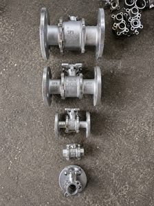 Filtro con bridas de acero inoxidable DN50 PN16, pieza fundida CF8, válvula de fundición de precisión, cuerpo de filtro con bridas de acero inoxidable - Product Image 1