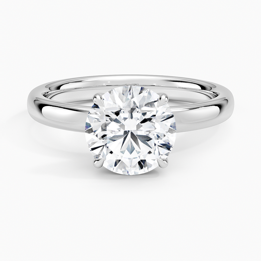 White Gold Plated