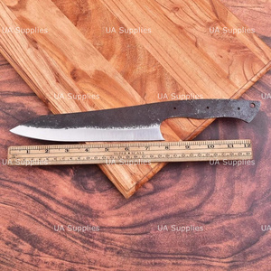 Cuchillo de Cocina de Acero al Carbono de Espiga Completa, Hoja Recta con Borde Biselado, Grosor de 0.6mm, Personalizable OEM - Product Image 5