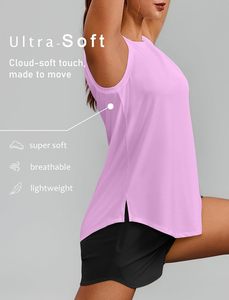 <b>Womens</b> Comfortable Cotton Tank Top <b>Sleeveless</b> Casual <b>Shirt</b> Stretch Fitted Lightweight Breathable Quick Dry Eco-Friendly 180g - Product Image 4