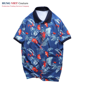 Polos de alta calidad con estampado de sublimación completa de poliéster 100% para hombre, polos personalizados con camiseta Polo de Golf, ropa de trabajo - Product Image 2