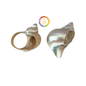 Servilleteros de concha de mar hechos a mano exclusivos para restaurantes de lujo, cruceros y eventos de boda Royal Decor Shell Vietnam - Product Image 3