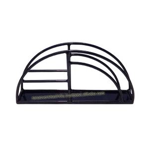 ที่ใส่ผ้าเช็ดปากแบบครึ่งวงกลมลวดเหล็กสำหรับเคาน์เตอร์ห้องครัวรับประทานอาหารในร่มและกลางแจ้ง - Product Image 2