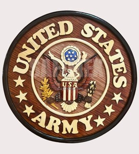 Placas de madera artesanales con intarsia para colgar en la pared, decoración del hogar, exhibición de logotipo personalizado, de fábrica en Vietnam, buen precio. - Product Image 5