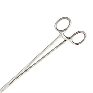 Pinzas para Esponjas Foerster 250 mm 17-142-250, Instrumento Quirúrgico Manual de Acero Inoxidable Reutilizable para Sujetar Hisopos de Forma Segura - Product Image 5