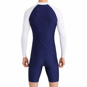 Traje de baño de diseño clásico para hombre, elástico y cómodo, perfecto para surfear, nadar, bucear y actividades en la playa. - Product Image 2