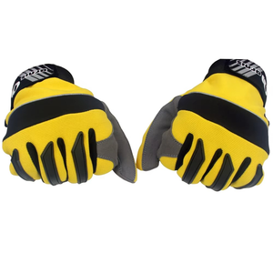 ถุงมือทำงานพร้อมไฟ LED โลโก้แบบกำหนดเอง JNM SAFETY รองรับหน้าจอสัมผัสสำหรับงานจราจร - Product Image 4