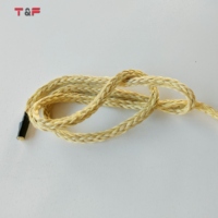 6mm Double Tressé 12 Brins Fireball Technora Spinnaker Conique Feuilles Corde