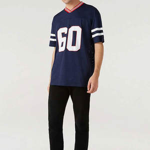 Uniforme de sport d'équipe personnalisé de haute qualité, à manches courtes, pour hommes, style streetwear - Product Image 4