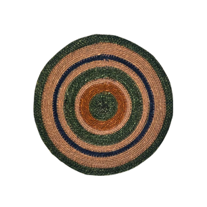 Wide Diameter Seagrass Placemats <b>Round</b> Handcrafted <b>Table</b> <b>Mats</b> Natural Straw Charger Plates for Formal Events - Product Image 1