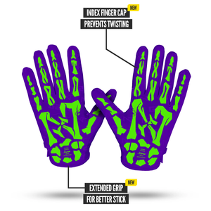7v7 Silicon gel Gloves High Quality Custom flag American Football Receiver Gloves Durable Anti Slip Grip Youth Adult rubber logo - Product Image 2