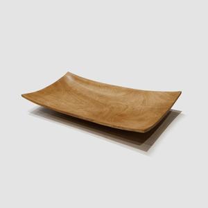 Bandeja de Almacenamiento y Organización de Cocina Moderna, Lujosa y Minimalista, Rectangular de Madera Pulida, de un Solo Nivel, Apta para Lavavajillas - Product Image 5