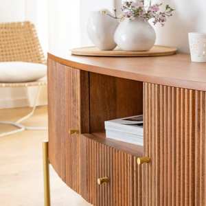 Mueble para TV de madera de mango Vandana Cresta Vista - Product Image 5