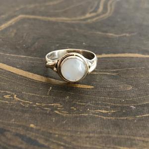 Designer 3.1 Grams Fine Brooches Collection Moonstone <b>Ring</b> - Product Image 1