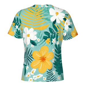 Camiseta de Primera Calidad con Estampado Gráfico DTG, Mezcla de Poliéster/Algodón, Cómoda, Transpirable, de Secado Rápido, Ecológica, Informal, para Uso Diario - Product Image 2