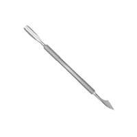 Outil de manucure et pédicure, pousse-cuticules, instrument de soin des ongles, pousse-cuticules en acier inoxydable, outil de nettoyage et d'entretien des ongles