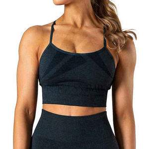Soutien-gorge de sport personnalisé pour femme, haut d'entraînement professionnel, tissu premium, marque privée, processus d'approvisionnement OEM ODM Impex - Product Image 1