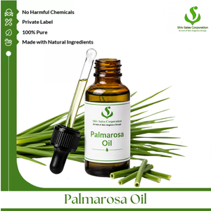 Proveedor de Aceite de Palmarosa de Alta Calidad que Ofrece Envases de Aceite Esencial a Granel para la Fabricación de Cosméticos, Cuidado Personal y Cuidado del Cabello - Product Image 1