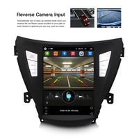 Autoradio de style Tesla avec écran vertical de 9,7 pouces, autoradio GPS vidéo, Carplay, Android Auto, lecteur DVD de voiture pour Hyundai Elantra 2016