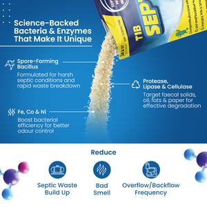 เอนไซม์และแบคทีเรียสำหรับบำบัดของเสียในถังบำบัดน้ำเสีย - Product Image 3