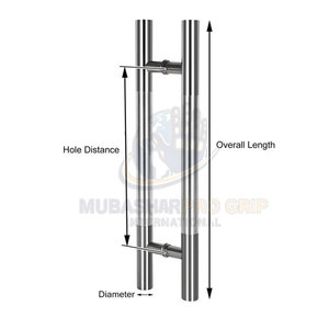Professional Grade H Shape <b>Pull</b> <b>Handles</b> With Refined Surface Finish For Daily Use H Shape <b>Pull</b> <b>Handles</b> - Product Image 5