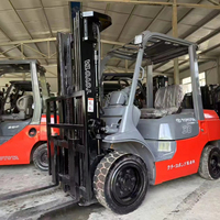 Chariot élévateur diesel Toyota 3 tonnes en bon état, mât pour conteneurs en option