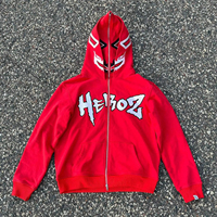 Sweat à capuche zippé double Y2K pour homme 2026 |   Pull imprimé à manches longues pour l'automne |   Niche Streetwear OEM