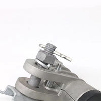 Pince de suspension en alliage d'aluminium pour câble à fibres optiques ADSS OPGW, 9-11 mm, pour ligne électrique aérienne