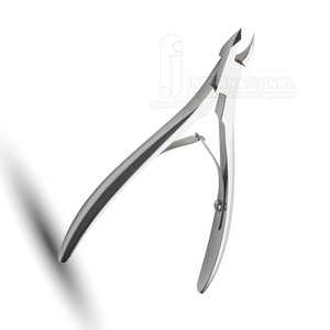 New Cuticle Vantage Nail Nippers Stainless Steel Tissue Nipper 4 Straight Jaws Straight Toenails use Eco friendly OEM <b>Packing</b> - Product Image 4