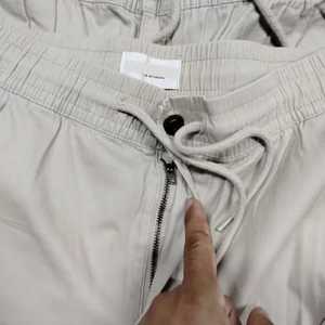 Men's Full-Length Capris Cargo Jogger <b>Pants</b> | Elastic Waist Drawstring Multi-Pocket Casual Flat <b>Summer</b> <b>Pants</b> | Wholesale OEM/ODM - Product Image 5