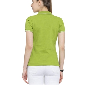 Camisetas tipo polo para mujer de mezcla de algodón suave, tacto suave, corte relajado, para uso diario. - Product Image 3