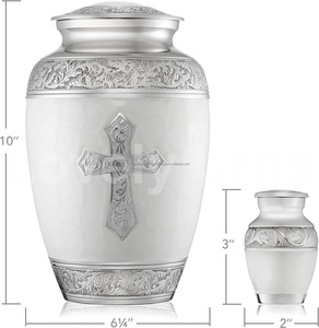 โกศทองเหลืองแกะสลักพร้อมถุงกำมะหยี่ฟรี - Product Image 3