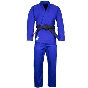 Kimono de BJJ Negro, Uniforme Unisex de Corte Regular, 100% Poliéster de Secado Rápido, Ropa de Artes Marciales para Adultos con Detalles en Verde Azulado - Product Image 5