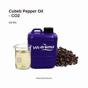 Extracto de CO2 de Pimienta Cubeba, Aceite Botánico Especiado de Alta Calidad (CB-001), Aroma a Vainilla - Product Image 1