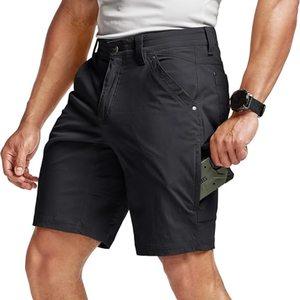 Pantalones Cortos Casuales para Hombre, Elásticos, Ligeros, Impermeables, Transpirables, de Secado Rápido, para Senderismo, Golf, con Cierre de Botón - Product Image 3