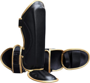 Espinilleras para boxeo con correa larga para un ajuste seguro, diseño compacto y ligero. - Product Image 4