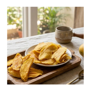 Rodajas de Mango Deshidratadas, Snacks de Fruta Natural, Golosinas Dulces Saludables - Product Image 1