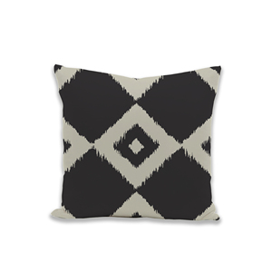 Modern Printed Geometric Pattern 100% Cotton Sustainable Washable Decorative <b>Pillow</b> Cushion Cover Black White - Product Image 4
