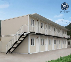 Maison préfabriquée en conteneur confortable et pratique, dortoir mobile avec salle de bain et toilettes - Product Image 2
